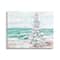Stupell Industries Snowy Christmas Tree Beach Shore Canvas Wall Art